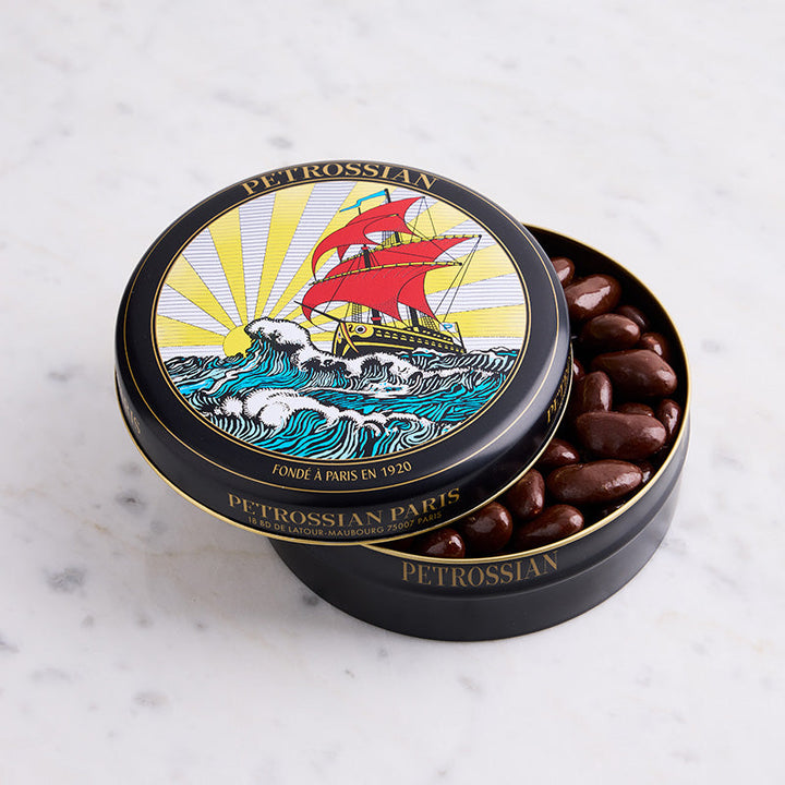 Amandes chocolat et fève de Tonka