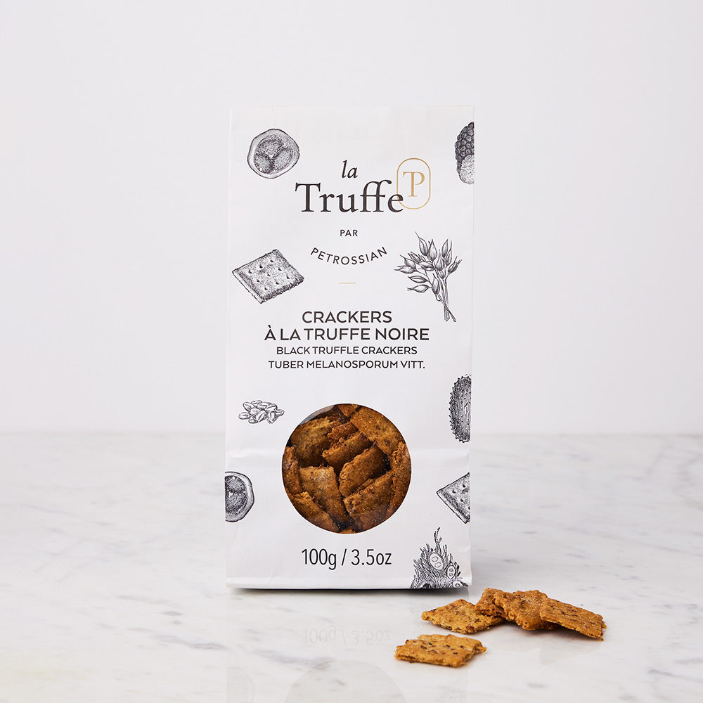 Crackers de Drèche à la Truffe Noire