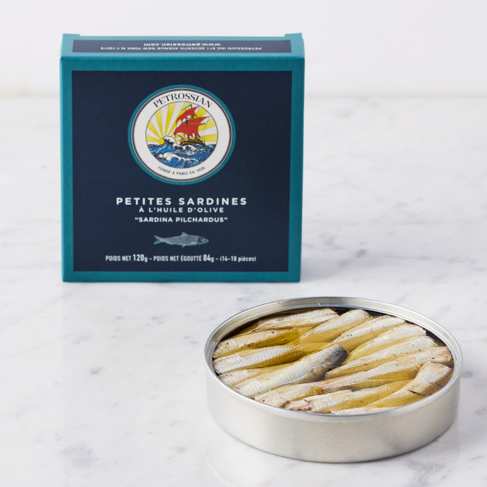 Sardines à l'huile d'olive