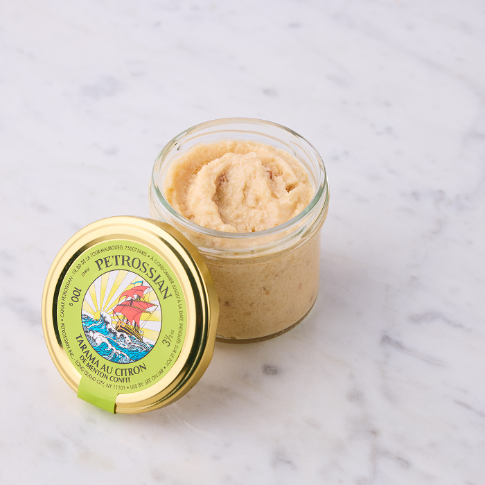 Tarama au citron de Menton IGP confit
